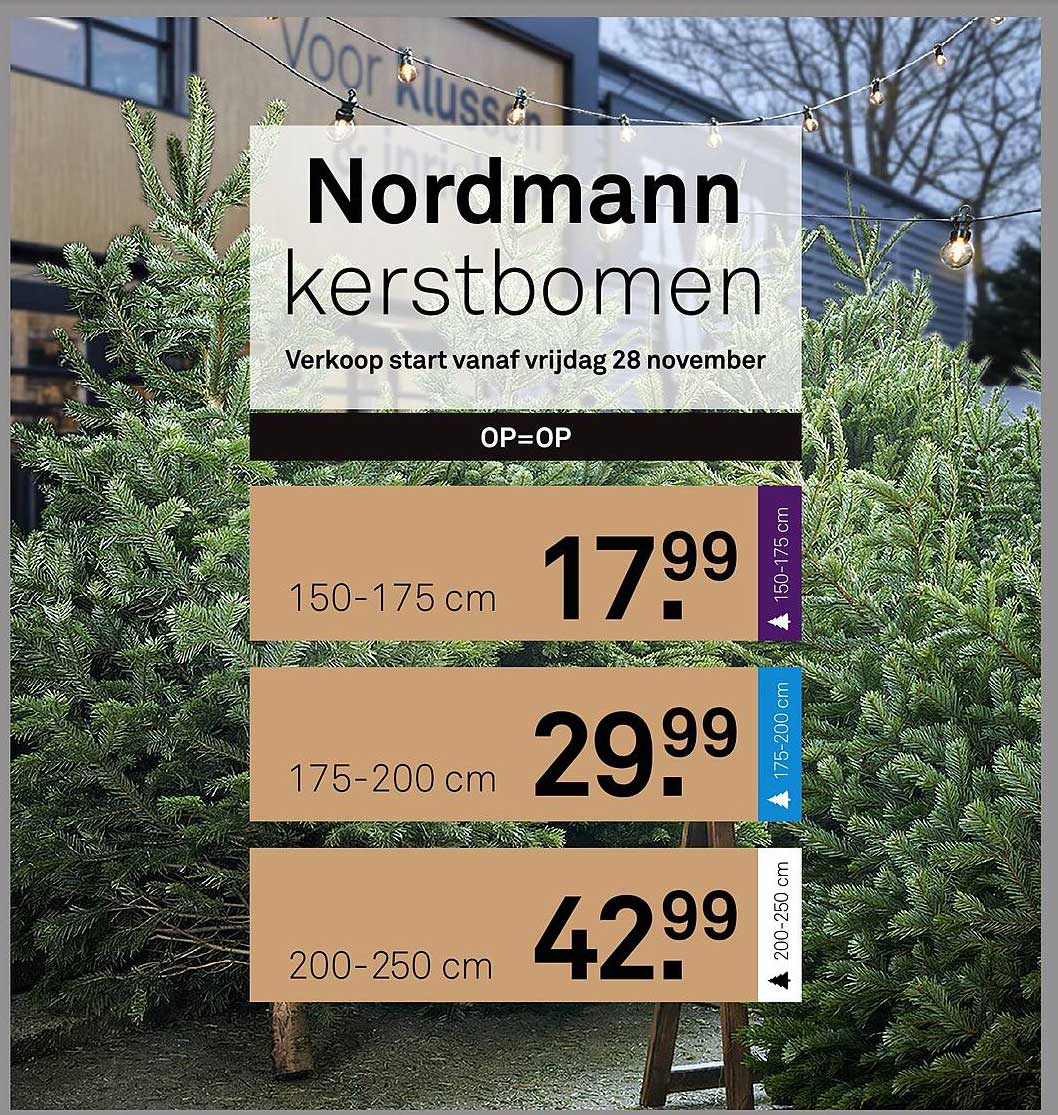 Nordmann kerstbomen