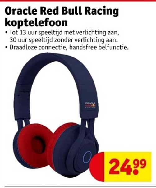 Oracle Red Bull Racing koptelefoon