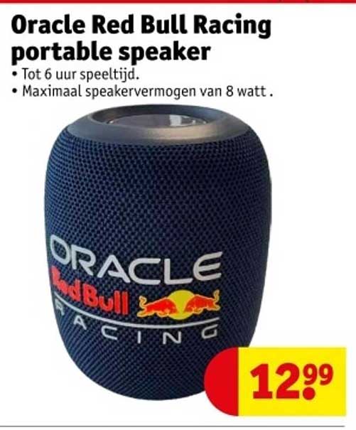 Oracle Red Bull Racing portable speaker