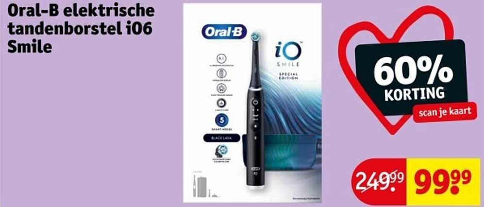 Oral-B elektrische tandenborstel i06 Smile