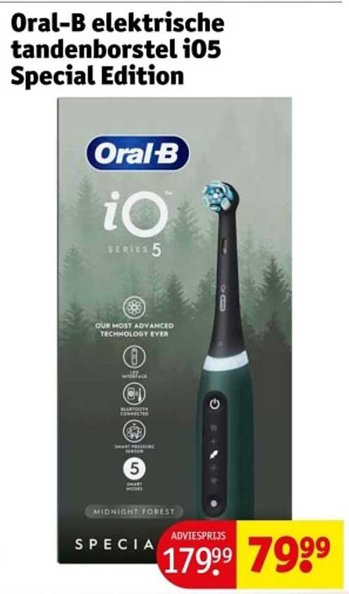 Oral-B elektrische tandenborstel iO5 Special Edition