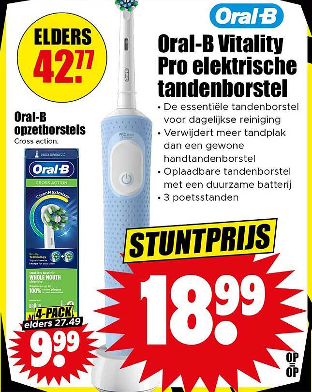 Oral-B Vitality Pro elektrische tandenborstel