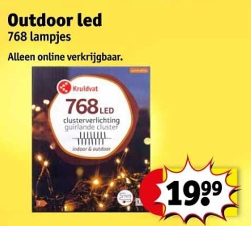 Outdoor led 768 lampjes