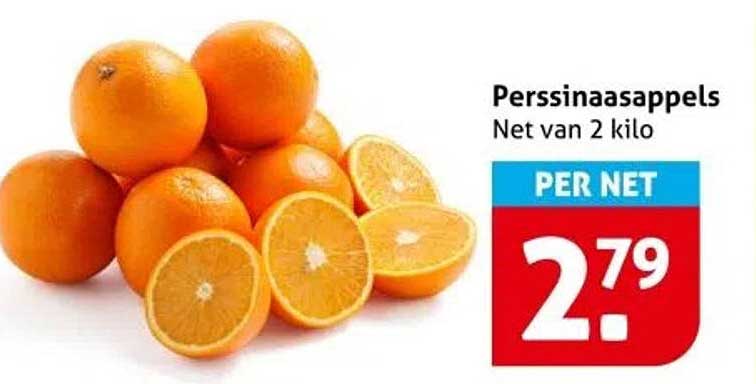 Perssinaasappels Net van 2 kilo