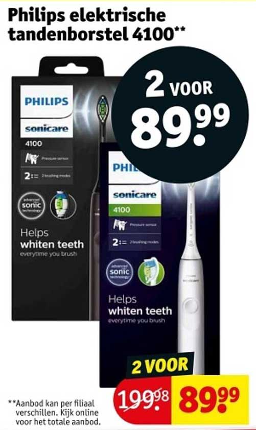 Philips elektrische tandenborstel 4100**
