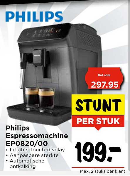 Philips Espressomachine EPO820/00