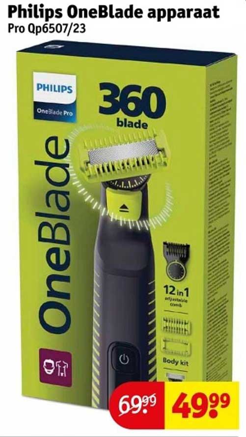 Philips OneBlade apparaat Pro Qp6507/23