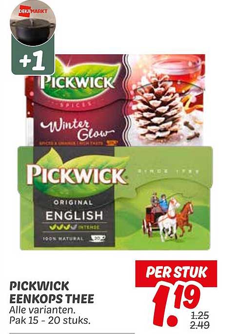 PICKWICK EENKOPS THEE