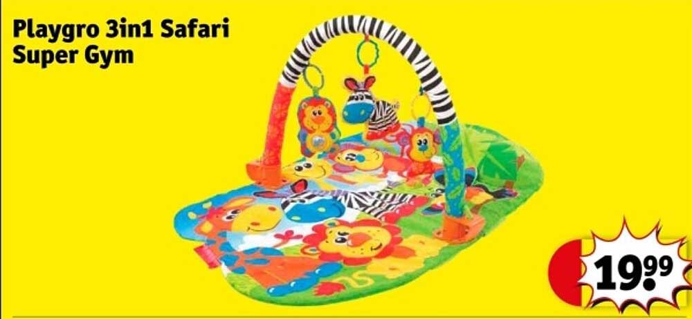 Playgro 3in1 Safari Super Gym