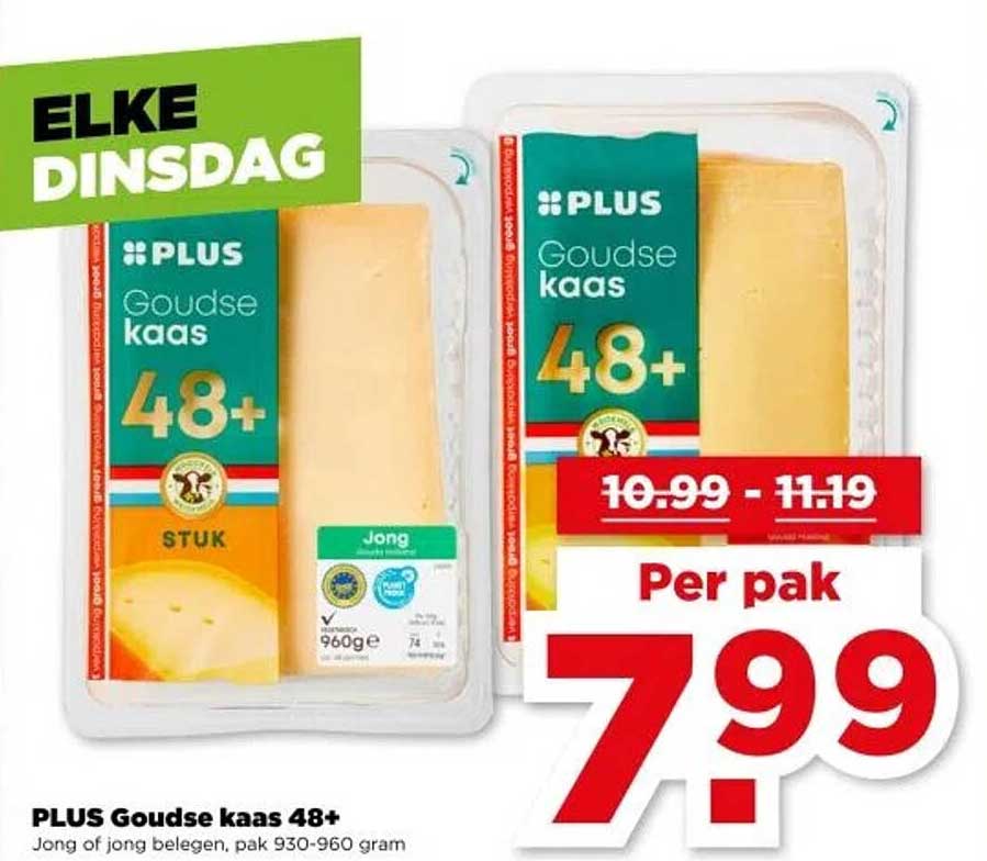 PLUS Goudse kaas 48+