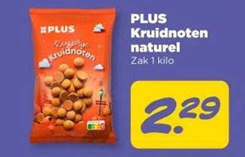 PLUS Kruidnoten naturel Zak 1 kilo