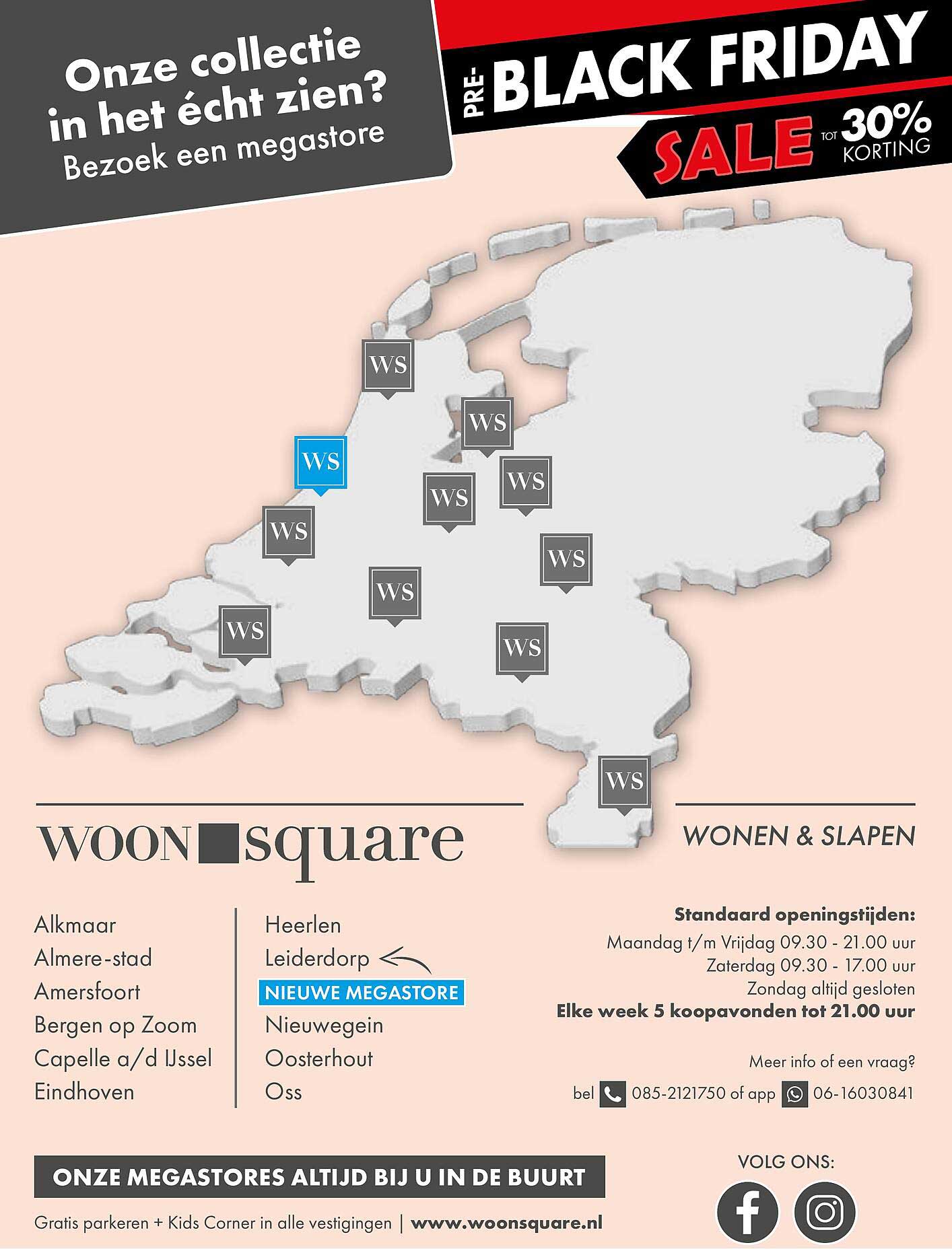 Pre-Black Friday Sale tot 30% korting