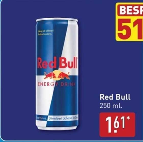 Red Bull 250 ml.