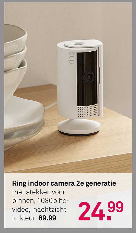 Ring indoor camera 2e generatie