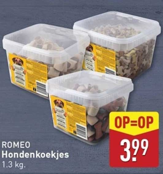 ROMEO Hondenkoekjes 1.3 kg.