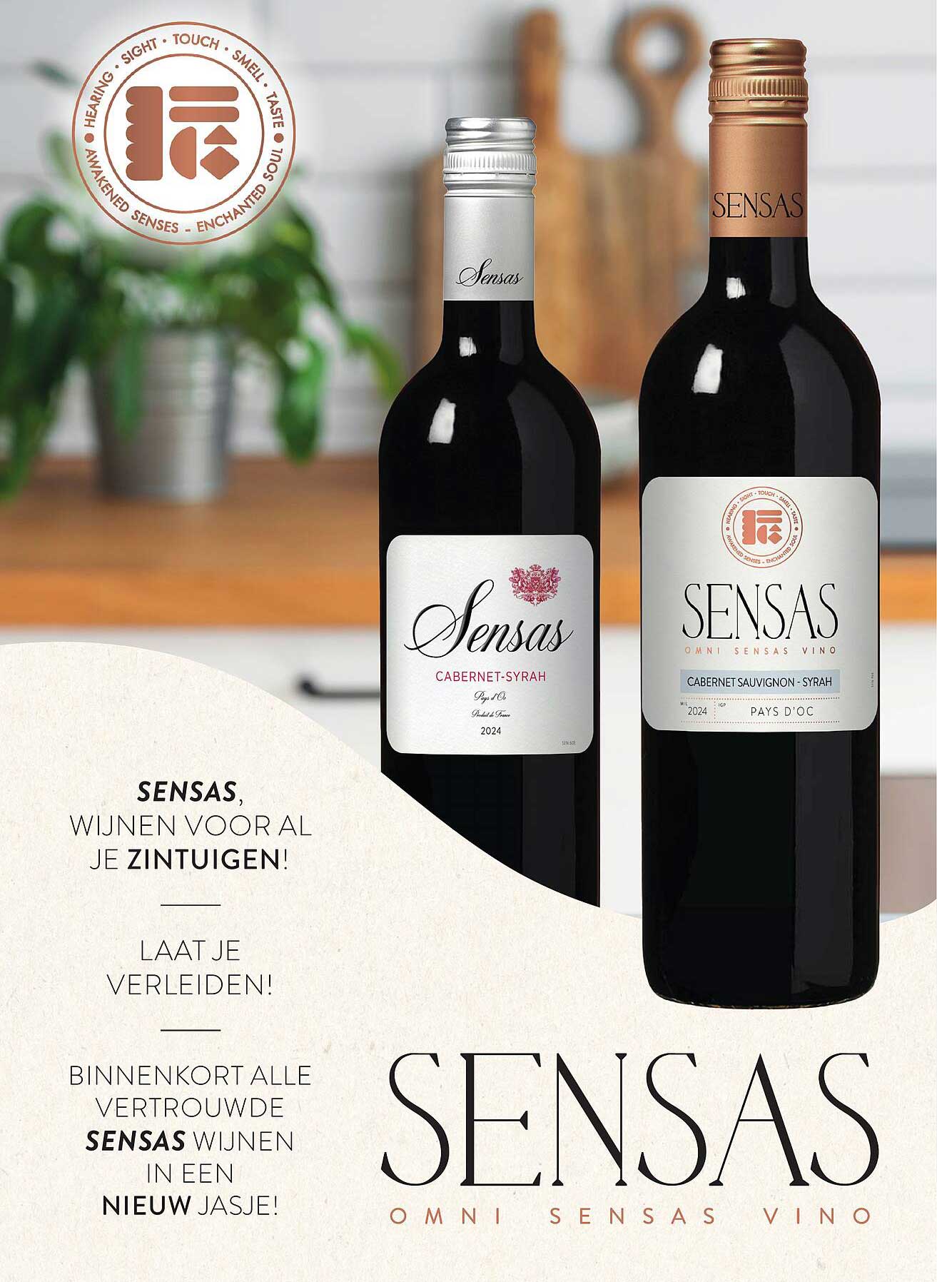 SENSAS, wijnen voor al je zintuigen!