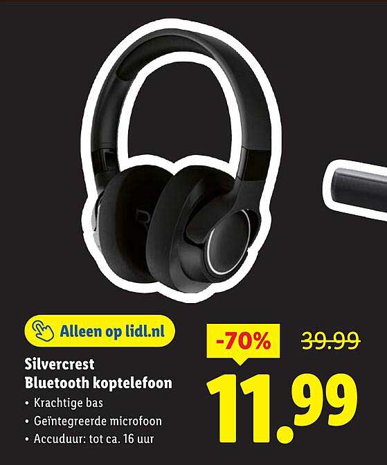 Silvercrest Bluetooth koptelefoon