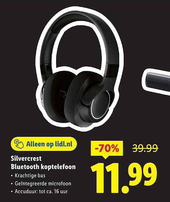 Silvercrest Bluetooth koptelefoon