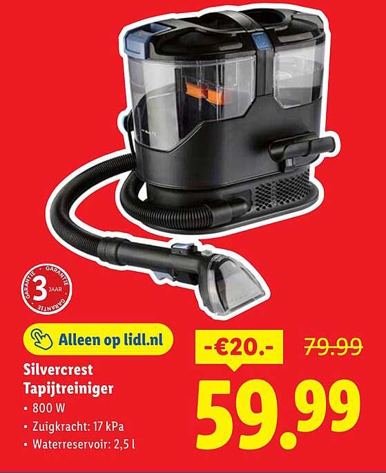 Silvercrest Tapijtreiniger