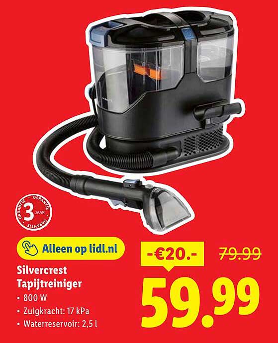 Silvercrest Tapijtreiniger