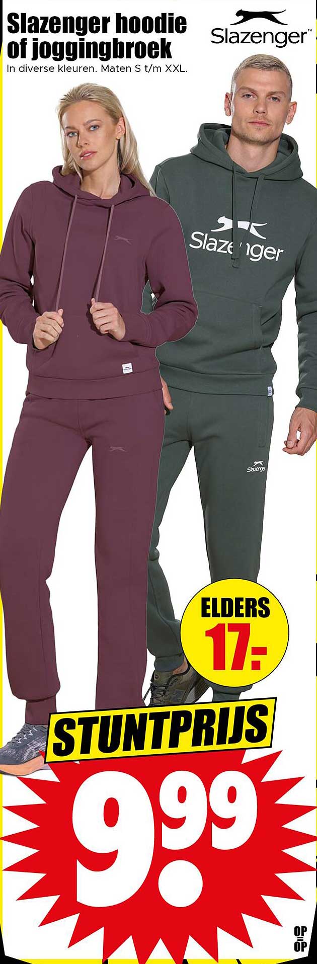 Slazenger hoodie of joggingbroek