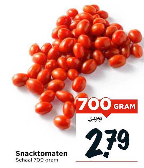 Snacktomaten Schaal 700 gram