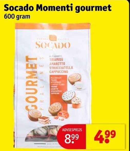 Socado Momenti gourmet 600 gram