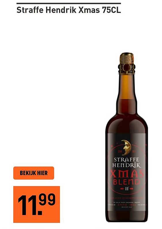Straffe Hendrik Xmas 75CL