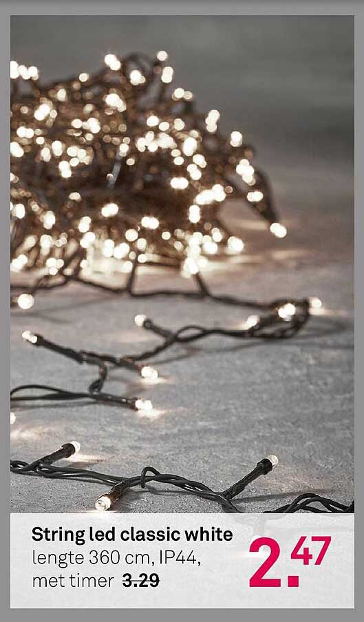 String led classic white