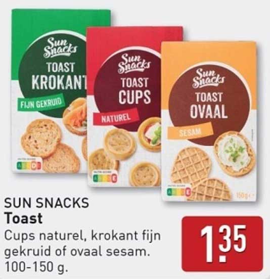 SUN SNACKS Toast