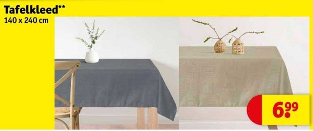 Tafelkleed** 140 x 240 cm
