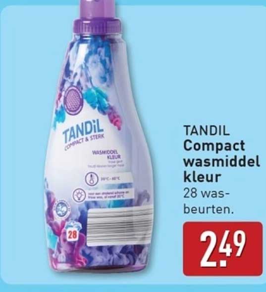 TANDIL Compact wasmiddel kleur