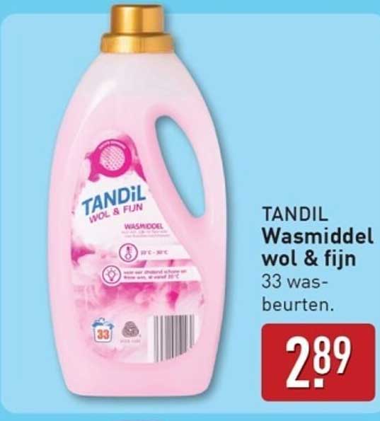TANDIL Wasmiddel wol & fijn 33 wasbeurten
