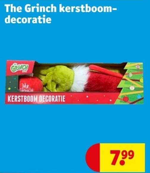 The Grinch kerstboom-decoratie