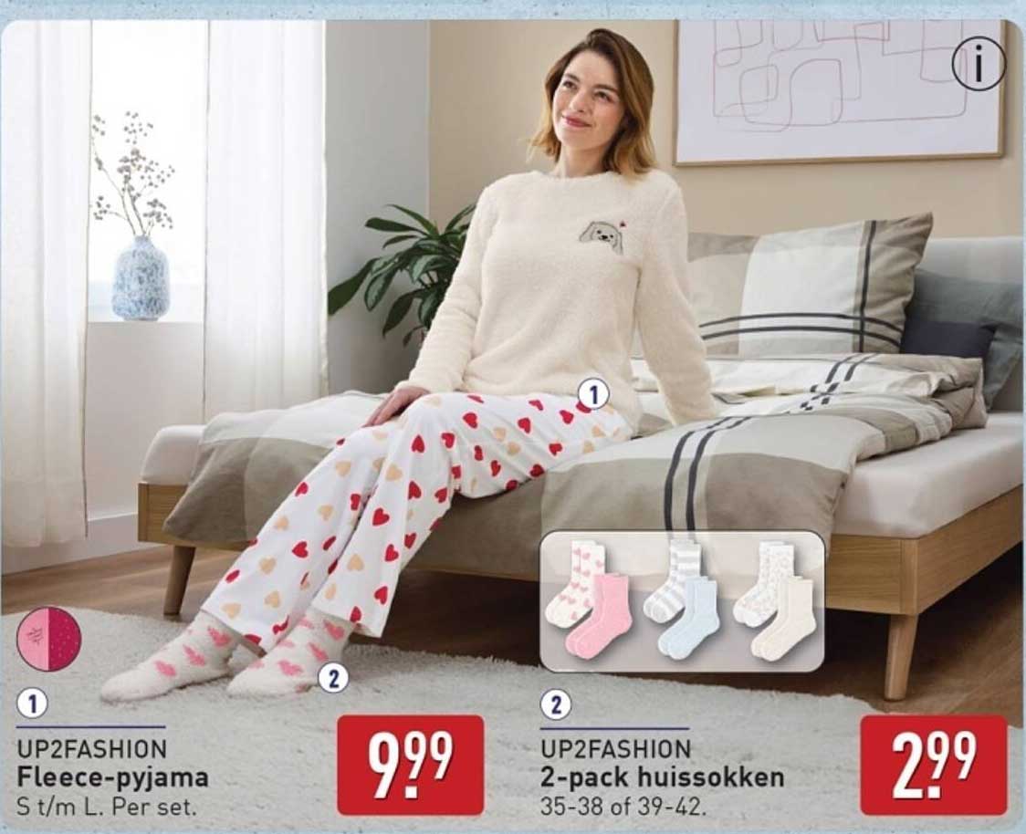 UP2FASHION Fleece-pyjama