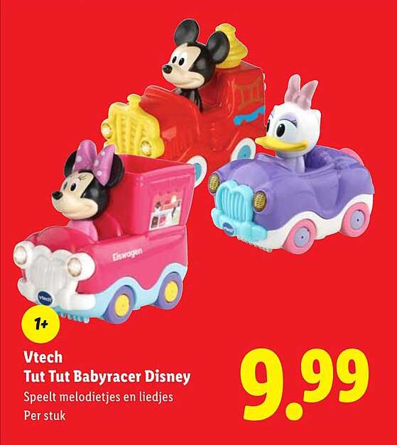 Vtech Tut Tut Babyracer Disney