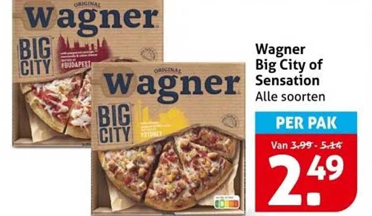 Wagner Big City of Sensation Alle soorten