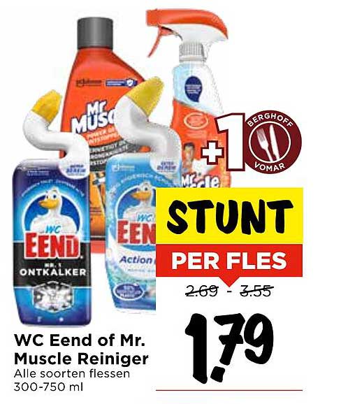 WC Eend of Mr. Muscle Reiniger