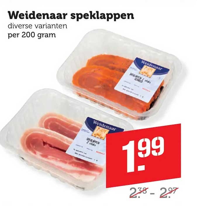 Weidenaar speklappen