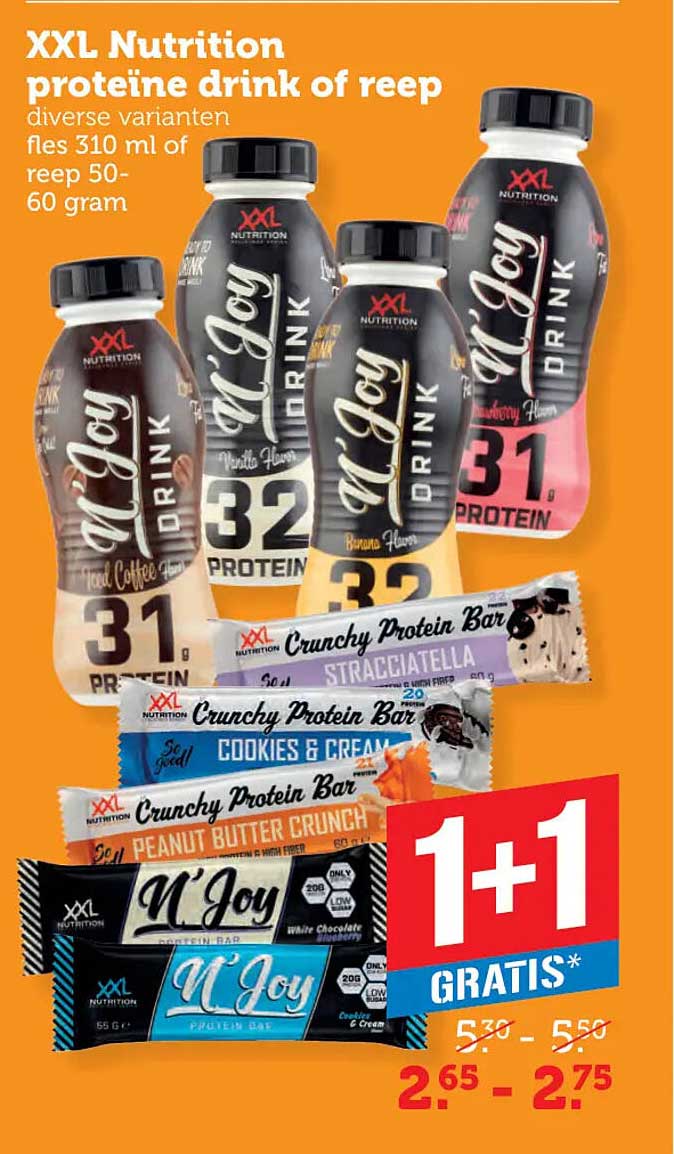 XXL Nutrition proteïne drink of reep