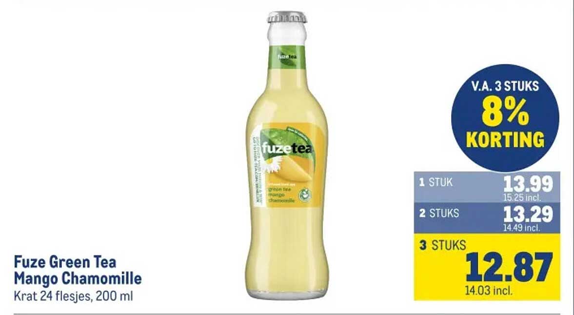 Fuze Green Tea Mango Chamomille