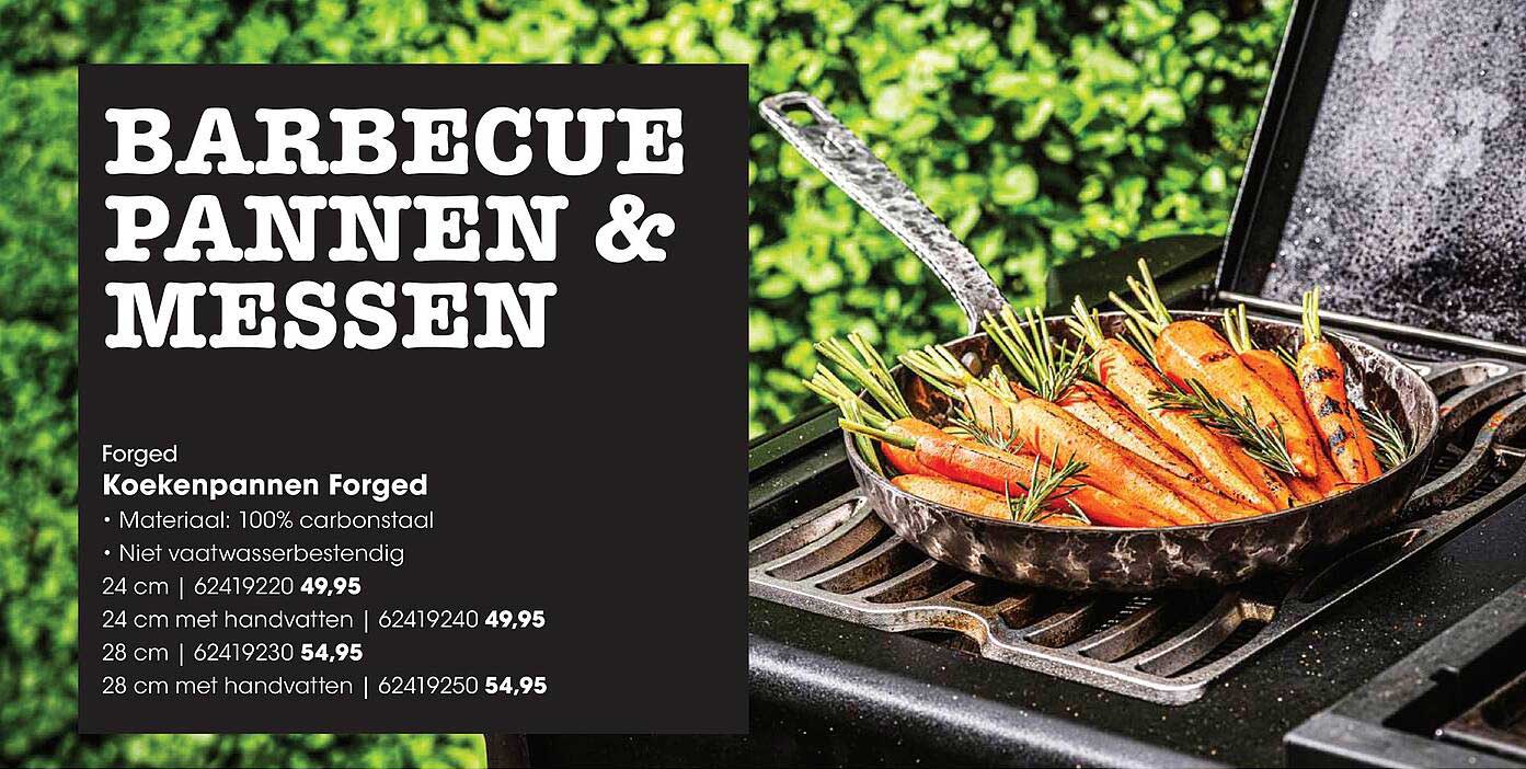 BARBECUE PANNEN & MESSEN