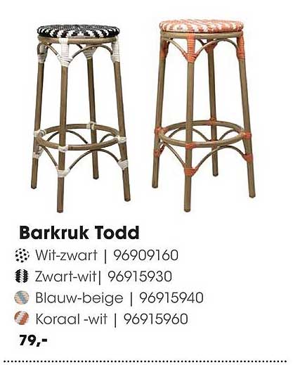 Barkruk Todd