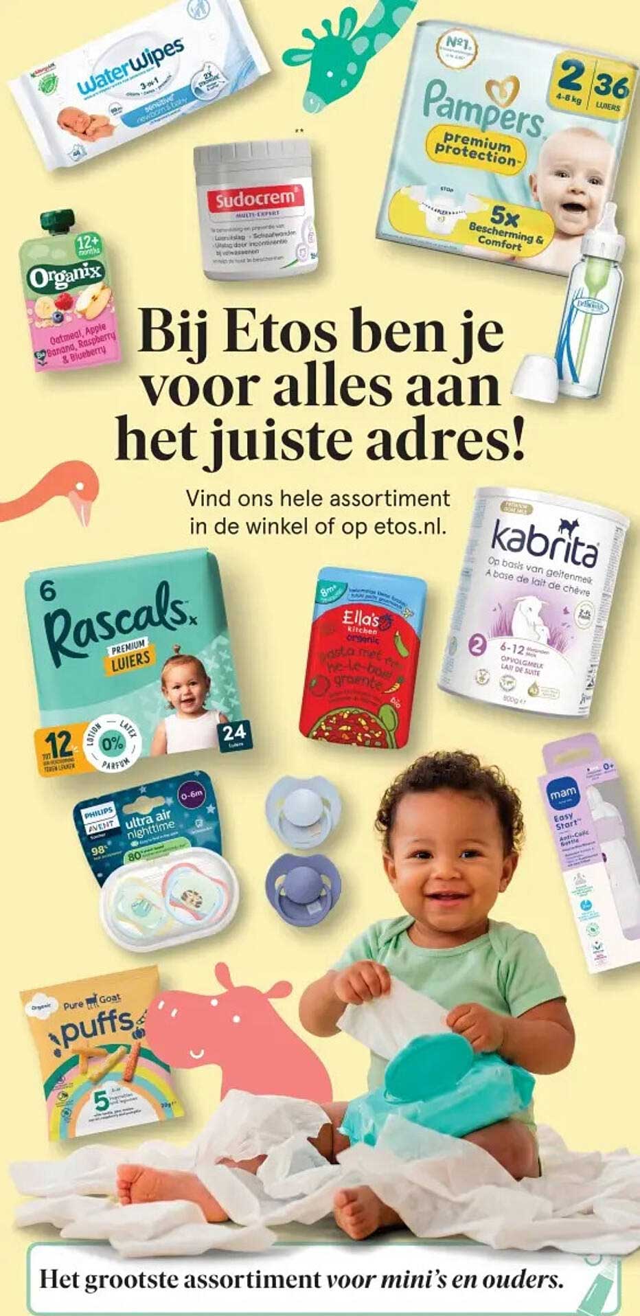 Bij Etos ben je voor alles aan het juiste adres!