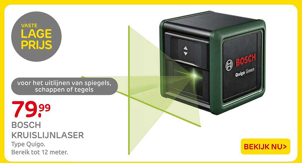 BOSCH KRUISLIJNLASER