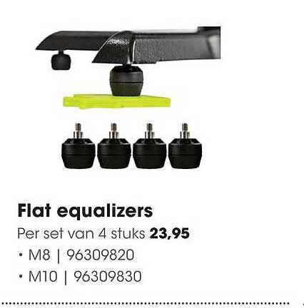 Flat equalizers