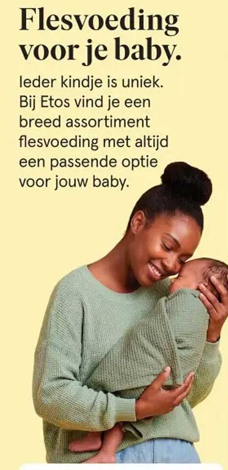 Flesvoeding voor je baby.