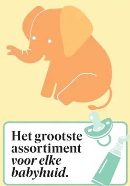 Het grootste assortiment voor elke babyhuid.