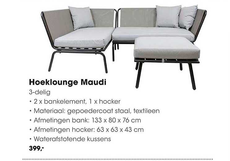 Hoeklounge Maudi