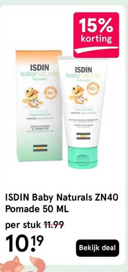 ISDIN Baby Naturals ZN40 Pomade 50 ML